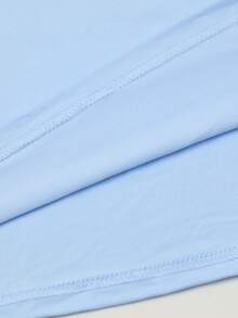 EMERY ROSE Camiseta casual de manga corta con estampado de París para mujer, camiseta gráfica de verano y primavera con diseño de PARÍS - Celeste - Ver 5