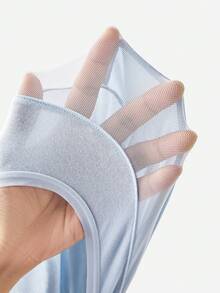 LUVLETTE Plus 3条装纯棉高腰平角女式内裤套装 - 黑色 - 彩色 - 查看 2