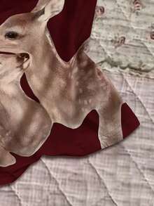 Glimmora Women's Casual Deer Print Camisole Top For Summer - Multicolor - View 4