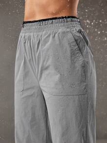 OutZeal 女士户外裤 日常休闲 防紫外线 轻便 双层腰带裤脚 - 灰色 - 查看 9