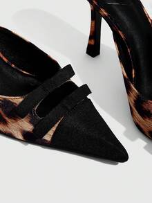 CUCCOO SZL 细跟 9.5com 高跟鞋 - 豹紋 - 查看 5