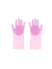 Pet Bath Gloves Universal For Cats And Dogs Scratch-Proof Deep Cleaning Hair Removal Tool Effectively Massage Pets Delicate Bubbles Wet And Dry Also Suitable For Kitchen/Car Wash, Daily Home Cleaning Two Colors To Buy - Multicolor - View 12