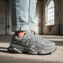 New Balance  9060  Gris 530 - Gris Oscuro - Ver 10