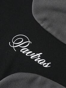 PAVTROS 男士时尚短袖T恤和抽绳短裤套装（2件套）。圆领T恤搭配松紧腰短裤，宽松版型，撞色设计，休闲复古风，时尚简约，适合日常穿着、休闲、时尚穿搭、返校季、嘻哈风格、节日礼物、男友礼物、老公礼物。 - 黑色 - 查看 6