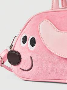 ROMWE Kawaii Bolso de diseño exclusivo con gráfico de caniche - Neón/Fluorescente - Ver 3