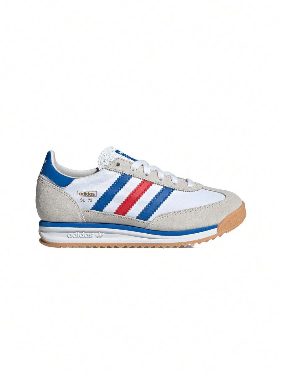 SL 72 RS Kids Shoes Cloud White / Blue / Better Scarlet JQ5956 - White/Blue - View 1