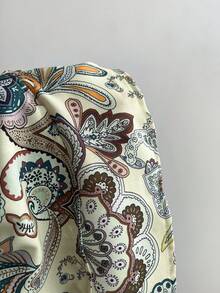 Elamini Women's Bohemian Print Short Flared Skirt - Multicolor - View 5