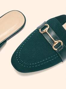CUCCOO BASICS Women's Shoes Fashion Versatile Comfortable Flat Shoes - Dark green 1 - View 8