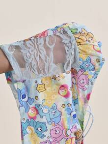 SHEIN X Care Bears Women's Cartoon Print Camisole Top - - Blue - View 10