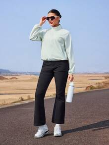 OutZeal 女士户外夹克 日常休闲防紫外线轻便立领防晒夹克 - 綠色 - 查看 6