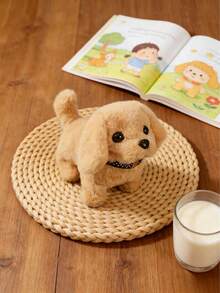 POKOJA LAND 逼真金毛寻回犬玩具狗,仿真拉布多金毛寻回犬,会跑会叫会摇尾巴,奔跑和吠叫动作逼真,带来真实的互动体验,适合作为儿童生日和节日礼物、节日宠物伴侣、亲子互动玩具。 - 彩色 - 查看 7