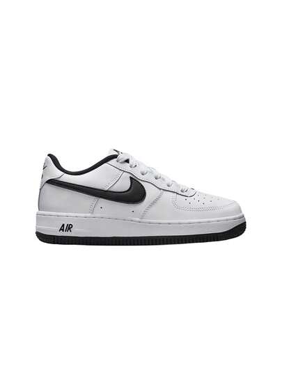 Nike Air Force 1 LV8 Older Kids' Shoes White/Black/White IB8845