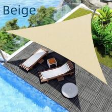 1 Pc Outdoor Triangular Canopy, Outdoor Courtyard Balcony Sunshade, 3-Meter Silver-Coated Sunshade, Landscape Canopy, Rainproof - 3*3*3M - View 11