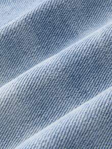 GlowEve Shorts vaqueros casuales de mujer con dobladillo deshilachado y bolsillos - Azul - Ver 5