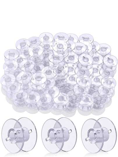 5/10/20/30PCS Thickened Plastic Spool For Sewing Machine, Multi-Functional Universal Bobbin, Factory Wholesale