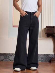 SWAVVY Men Jeans - Black - View 2