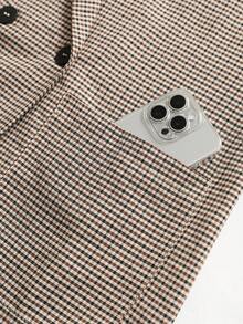 Franclia Women's Plaid Blazer And Pants Suit Beige Plaid Suit Women Elegant Outfits Chic Outfit Women Suit Set Business - Multicolor - View 5