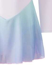 SHEIN Young Girls Clothes Ballet Leotard Light Pink,Autumn, Cute, Christmas, Back To School - Baby Pink - View 7