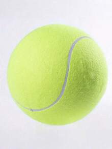 1pc 9.5-Inch Summer Durable Bouncy Dog Tennis Ball, Suitable For Training Small To Medium Dogs, Outdoor Sport Pet Toy To Encourage Positive Play And Exercise, Shipped Deflated - Multicolor - View 4