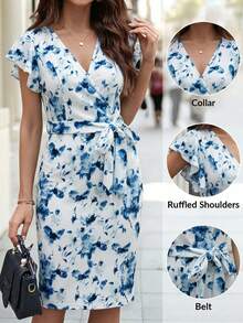 Blue and White