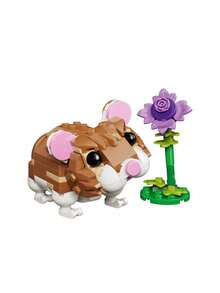 LEGO Creator 3-In-1 ® Cute Hamster With A Flower Kids 7Years+ 31376 - Multicolor - View 3
