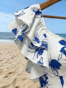EMERY ROSE Vestidos largos de verano elegantes y tejidos para damas - Azul - Ver 3