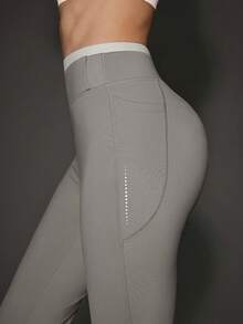 OutZeal 女士运动裤 日常休闲速干收腹喇叭裤脚 - Volcanic Gray - 查看 10