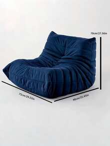 The Shaped Slouchy Person's Sofa Can Be Used In The Living Room, And It Allows You To Sleep Or Lie On It. It's Suitable For The Balcony And Bedroom. It's A Single-Person Sofa That Has A Long Service Life And Is Resistant To Getting Dirty. - Multicolor - View 17