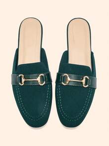 CUCCOO BASICS Women's Shoes Fashion Versatile Comfortable Flat Shoes - Dark green 1 - View 7