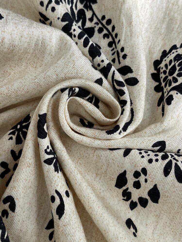 Women's Floral Print Elastic Waist Casual Skirt Going Out Outfit Summer Outfit For Women Vacation Outfits Women Summer Holiday Outfits Vacation Outfits Women Summer Holiday Outfits Beach Vacation Outfits For Women Boho Skirts For Women Bohemian Clothes For Women Skirt For Women Summer Skirts For Women Summer Holiday Outfits