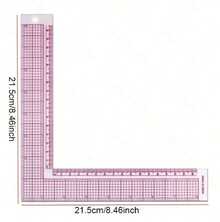 1/5/6Pcs French Curve Metric Ruler Set Sewing Measure Dressmaking TailorDrawing Template Craft Tool French Metric Ruler Curve Ruler SewingRuler Dressmaking Tailor Tool Sewing Tools Tailor Ruler Multifunction Mother Day Gift,Mother's Day Gifts Women - Clear - View 12