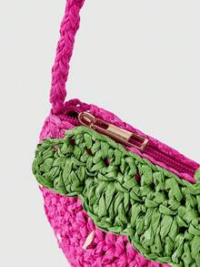 ROMWE Kawaii Women Bag - Hot Pink - View 3