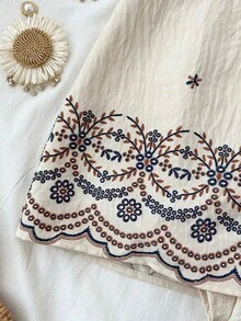 Travachic Quần short nữ họa tiết tối giản, kiểu dáng thường ngày. - Nhiều màu - Xem 3