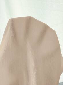 SHEIN PETITE Set de 2 piezas: Chaleco con cuello de halter y pantalones rectos de pierna casual - Champán - Ver 7