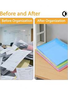 5/10pcs A4 Clear PP Document Bags, Waterproof Plastic File Folders Envelopes For Office School Supplies - Document Bag - View 8
