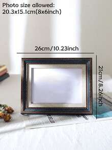 Cirelle 1 Khung ảnh kiểu dáng Bắc Âu độc đáo, phong cách hoàng gia, được làm từ chất liệu nhựa Scandinavia. Khung ảnh trưng bày, thích hợp làm quà tặng cho các bữa tiệc tân gia và kỷ niệm ngày cưới. Lấy cảm hứng từ phong cách retro, khung ảnh kích thước 5 inch/8 inch/A4 này rất phù hợp để trang trí nhà cửa. - Nhiều màu - Xem 9