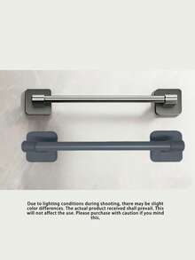 50/40/30CM Toallero, Barra de toallas de baño, Soporte de toallas montado en la pared con adhesivo, Toallero, Percha para toallas de mano, Toallero para toallas de mano y rostro, Barra de toallas, Gris mate sin taladro, Soporte para ropa resistente, Almacenamiento y organización de baño, Accesorios de ferretería, Gabinete y almacenamiento de cocina, Artículos para el hogar, Impermeable - Gris - Ver 3