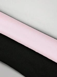 EMERY ROSE Plus Size Casual V-Neck Sports 3 Pieces Set Including Tank Top - Multicolor - View 6