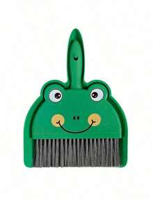 一套家用迷你桌面扫帚簸箕套装，适合儿童和学生（1把扫帚+1个簸箕），厨房、浴室、家居用品 - 彩色 - 查看 10