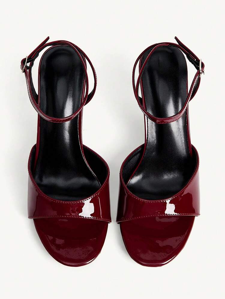 CUCCOO CHICEST Women Shoes Stiletto Sandals, Trip Buckle Design, Elegant Commuter Dating Temperament Women's Shoes