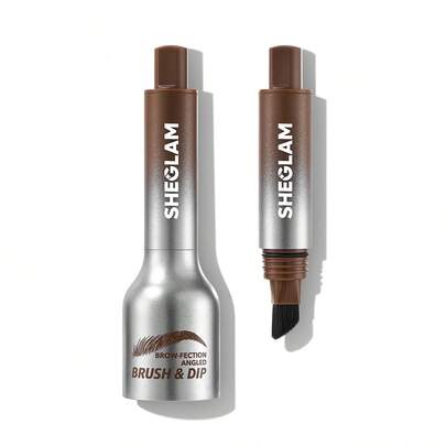 SHEGLAM Brow-Fection 斜角刷 & Dip-Auburn 頭髮筆觸液體 Eyeborw Eyeborw 凝膠筆易於著色持久快乾自然造型勾勒輪廓填充眉妝 品牌 美容 化妝 化妝品 適合女性與女孩 完美搭配夏季春季 Y2K 時尚 流行 生日 母親節禮物 假期 派對準備就緒 最佳顏色