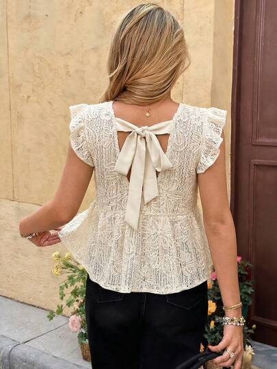 Elyressa Ladies' Elegant Knitted Summer Shirts For Vacation