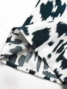 SHEIN Tween Girls' Loose Casual Sleeveless Comfy Short Jumpsuit - Multicolor - View 5