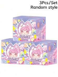 POKOJA LAND 盲盒。随机惊喜礼盒,可爱娃娃摆件,内置钥匙扣,可随身携带,也可作包包挂饰,是玩具收藏家的心头好,也是圣诞礼物、生日礼物的理想之选。(非毛绒填充) - 潮流公仔 - 查看 12