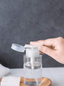 Chai trong suốt dạng ấn, có thể tái sử dụng, đầu bơm dạng ấn, hộp đựng acetone mỹ phẩm rỗng, chai bơm du lịch, phụ kiện du lịch, vật dụng thiết yếu cho phòng tắm ký túc xá, đồ dùng cần thiết khi đi du lịch, túi đựng đồ du lịch biển, đồ dùng thiết yếu cho mùa hè tựu trường. - Nhiều màu - Xem 4
