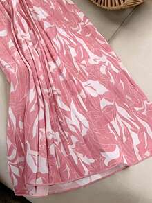 GlowEve Elegant Summer Jumpsuits Woven By Women - Pink - View 3
