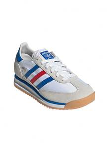 SL 72 RS Kids Shoes Cloud White / Blue / Better Scarlet JQ5956 - White/Blue - View 2