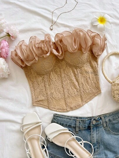 Soleia Top tubo de mujer casual y versátil con patchwork de colores