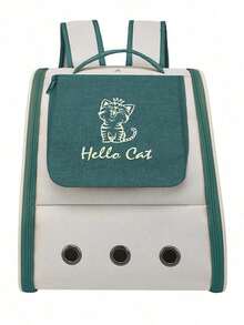 适用于体重低于 15 磅的小猫和小狗的宠物航空箱 - 可机洗牛津布 - 航空认证宠物运输航空箱（透气设计、安全背带、扣环、可折叠），专为旅行、远足和户外活动而设计，包含衬垫配件。 - 彩色 - 查看 12