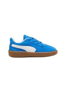 Puma SPEEDCAT Kids' Sneakers Modern Anti-Slip Lace-Up Commuting Gym Travel White 397274-11 - Blue White - View 1